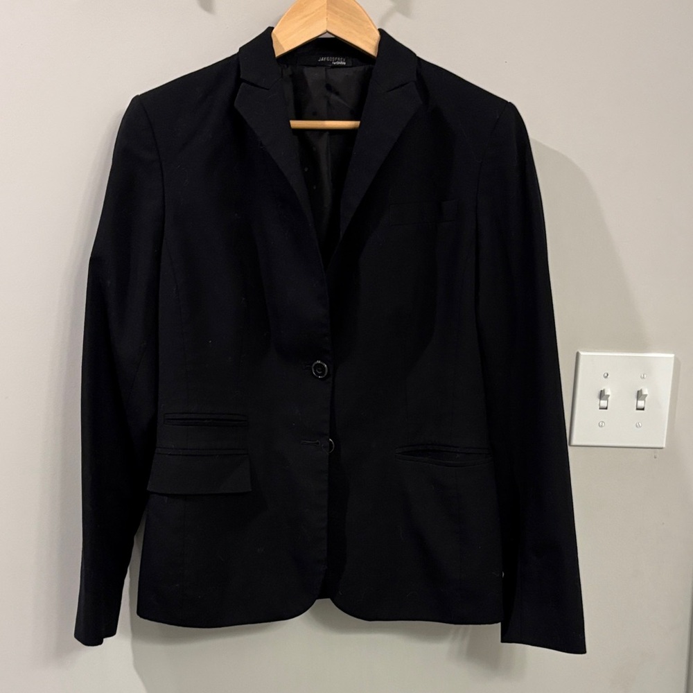 JAYGODFREY Classic Black Blazer